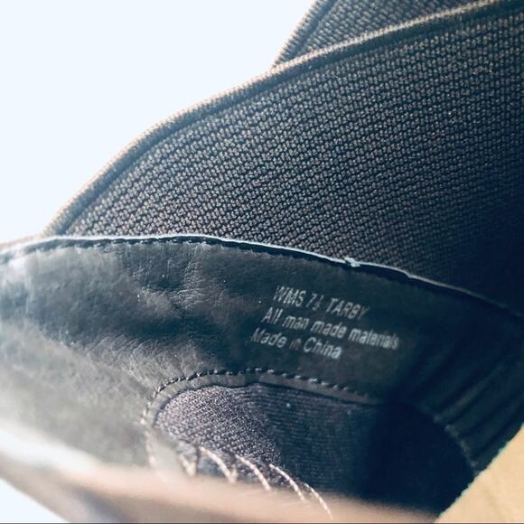 New Directions 'Tarby' Women's 7.5 Brown Faux Suede Wedge Bootie - Picture 7 of 9